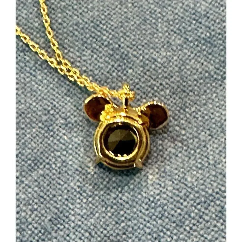 Disney x Kate Spade NEW necklace - Minnie Mouse black